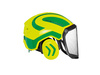 Kask protos integral Forestt Żółty Hi-Vis zielony