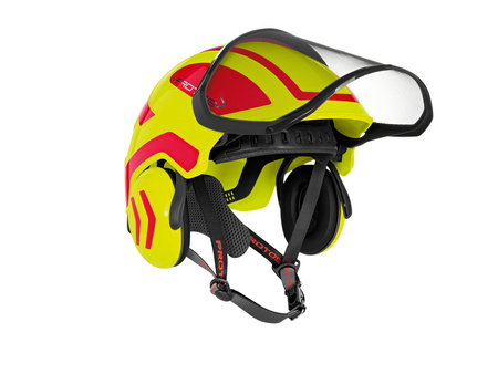 Kask protos integral Arborist Żółty Hi-Vis